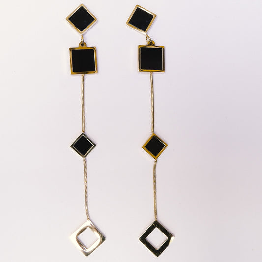 E-1001 Gold Designer Earrings for Women & Girls