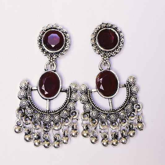 E-10014 Kundan Studded Drop & Dangle Earrings Ethnic Jewellery for Girls & Women