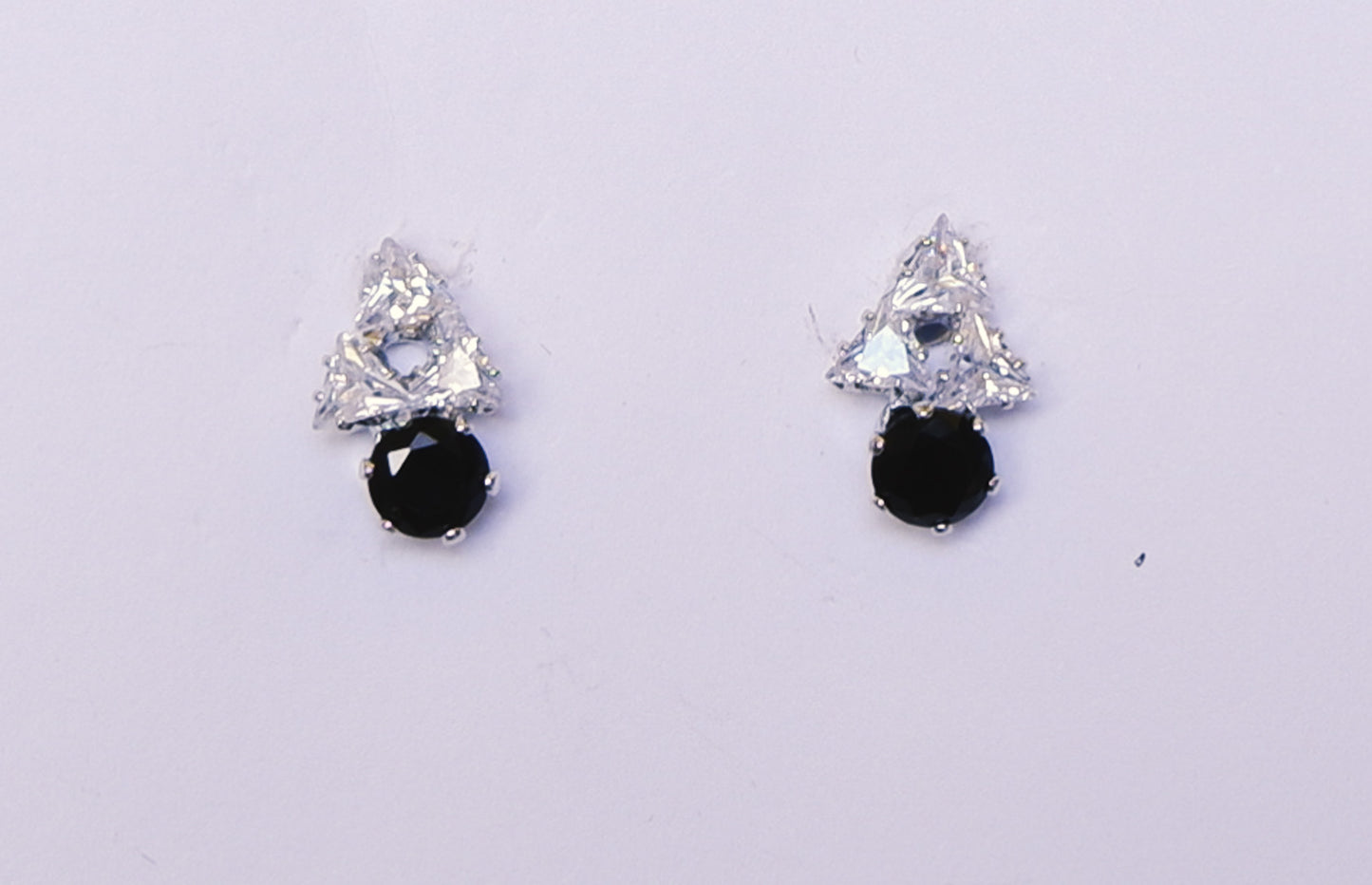 E-1005 American Diamond Stud Earrings for Women & Girls