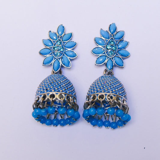 E-10013 Traditional Big Jhumki Earrings for Women & Girls